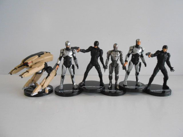 ♯Ktu05Lt ロボコップ リアルフィギュア 入 6種 映画