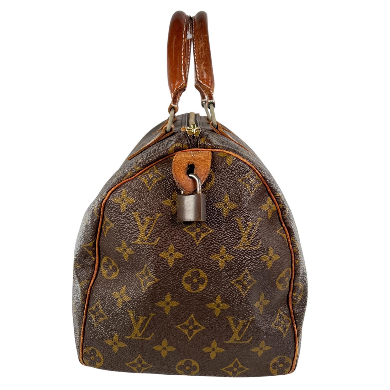 LOUIS VUITTON ルイ ヴィトン スピーディ30 M41526 ボストンバッグ モノグラムキャンバス モノグラム ブラウン レディース