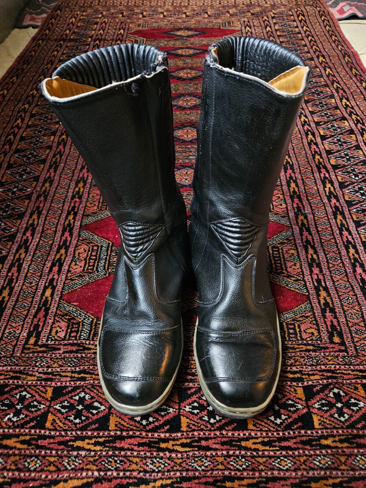 Vintage [FRANK THOMAS] Leather Boots - メルカリ