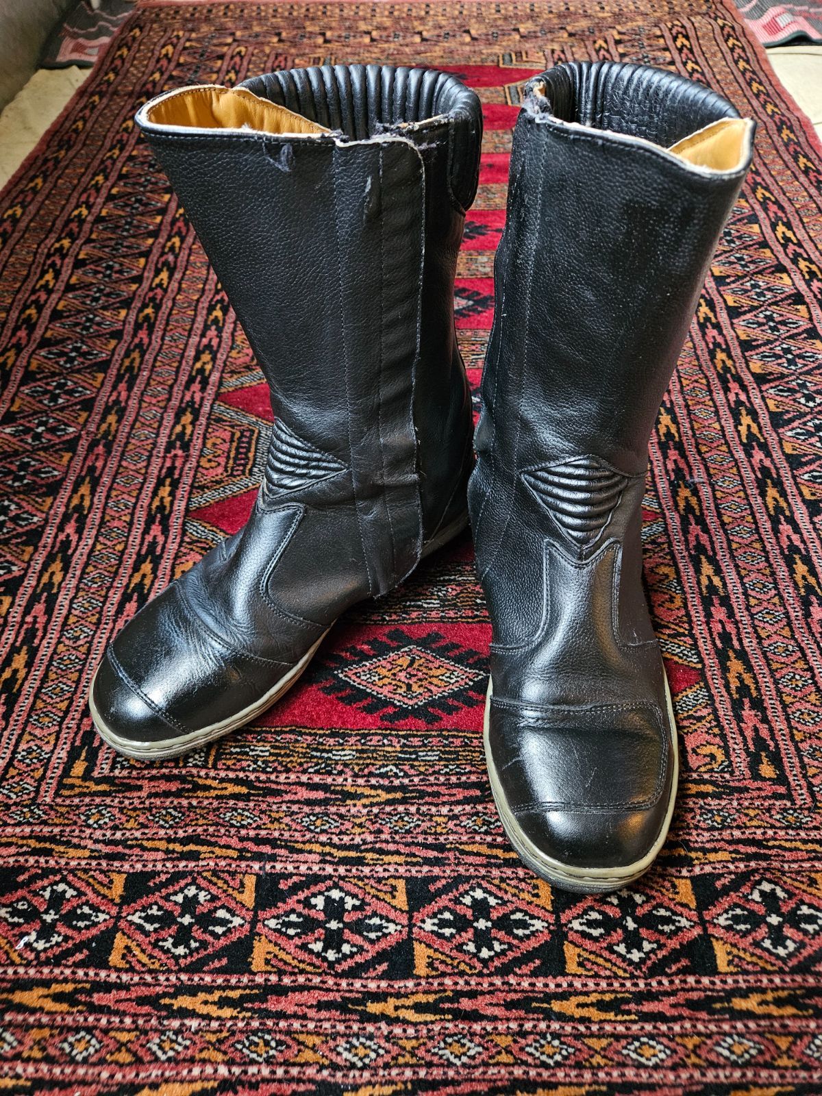 Vintage [FRANK THOMAS] Leather Boots - メルカリ