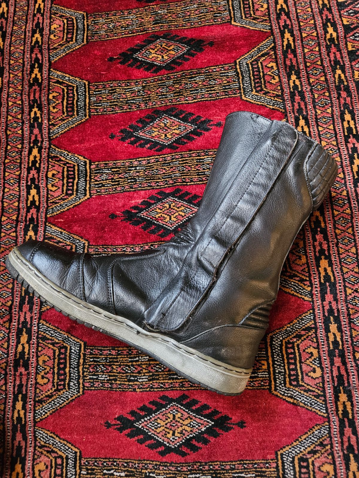メンズ Vintage [FRANK THOMAS] Leather Boots