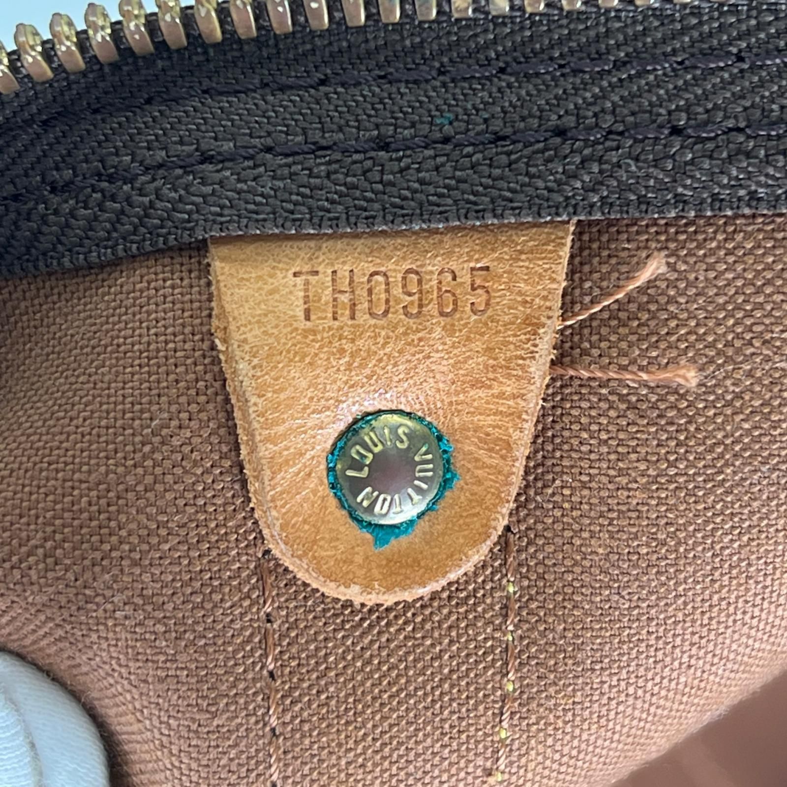 ボストンバッグ モノグラムグラセレザー