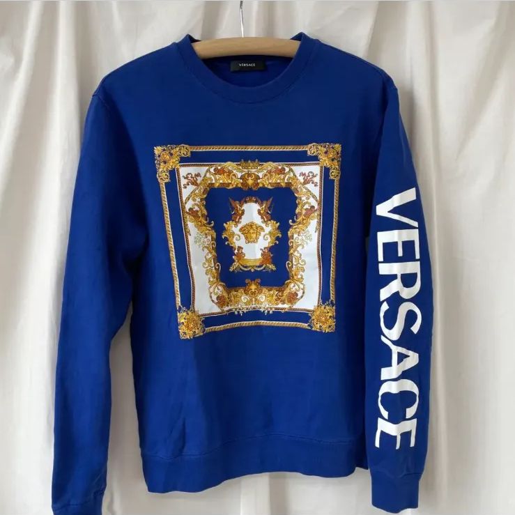 VERSACE ヴェルサーチ ロゴ メデューサ グレカ模様 スウェット