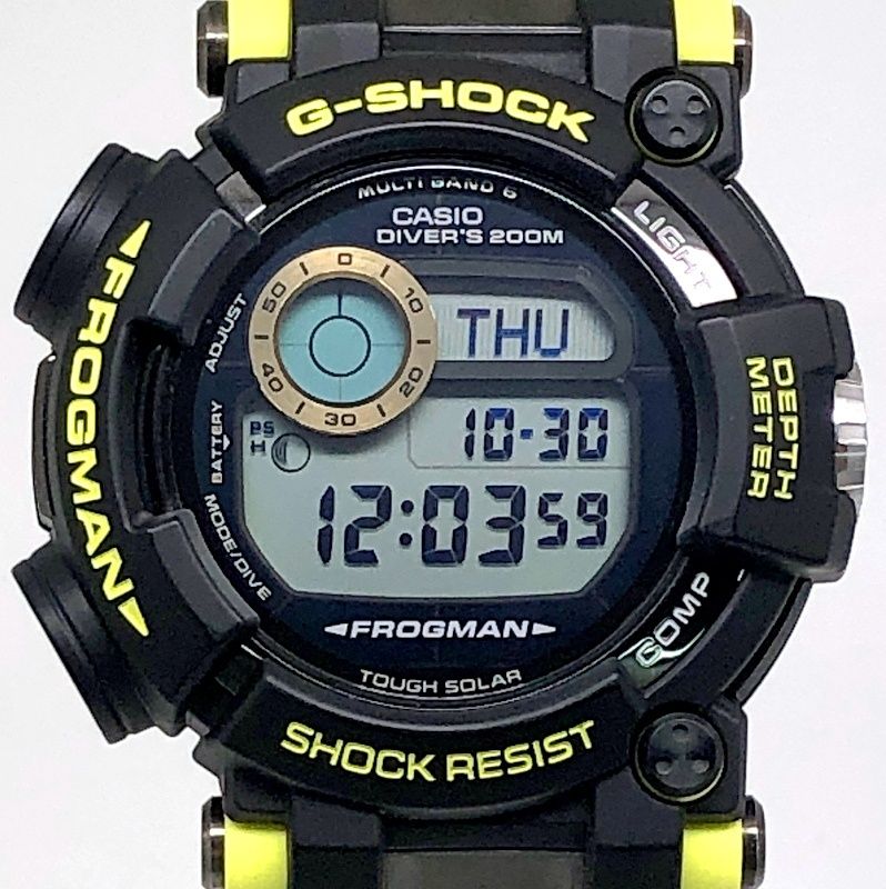 G-SHOCK ジーショック GWF-D1000JCG-9 FROGMAN 海上保安制度創立70周年記念 フロッグマン 電波ソーラー 2018年7月発売