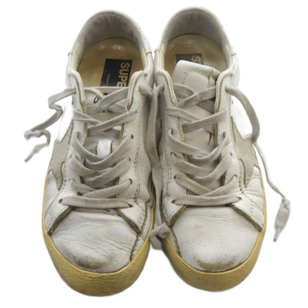 ゴールデングース GOLDEN GOOSE スーパースター スニーカー ダメージ