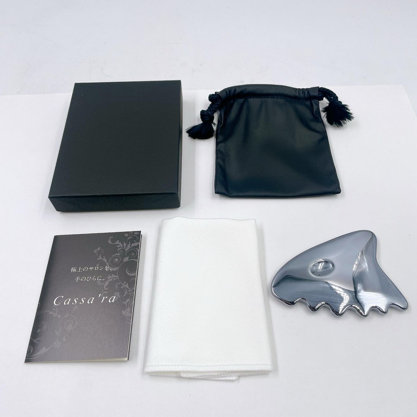 Cassa ra カッサーラ マッサージ器具 テラヘルツ美容器具 シルバー