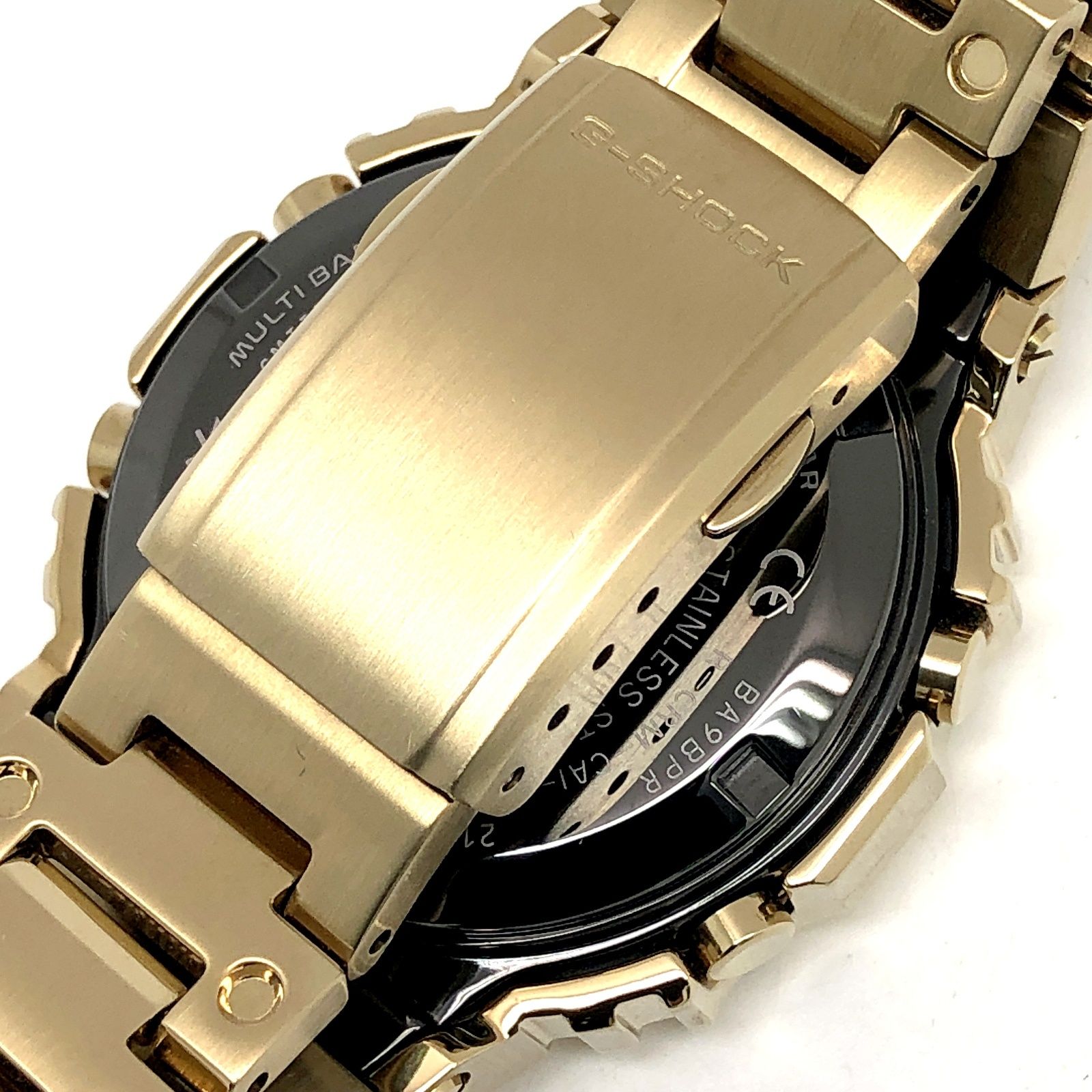 ゴールド 電波ソーラー