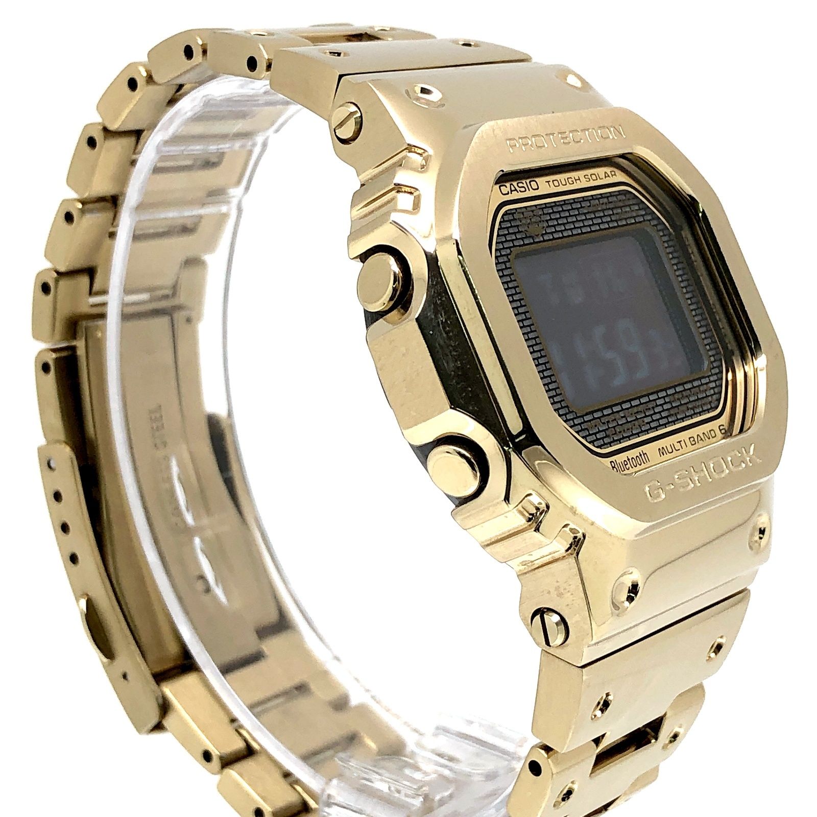 G-SHOCK ジーショック GMW-B5000GD-9 フルメタル ゴールド 電波ソーラー Bluetooth搭載 モバイルリンク LEDバックライト