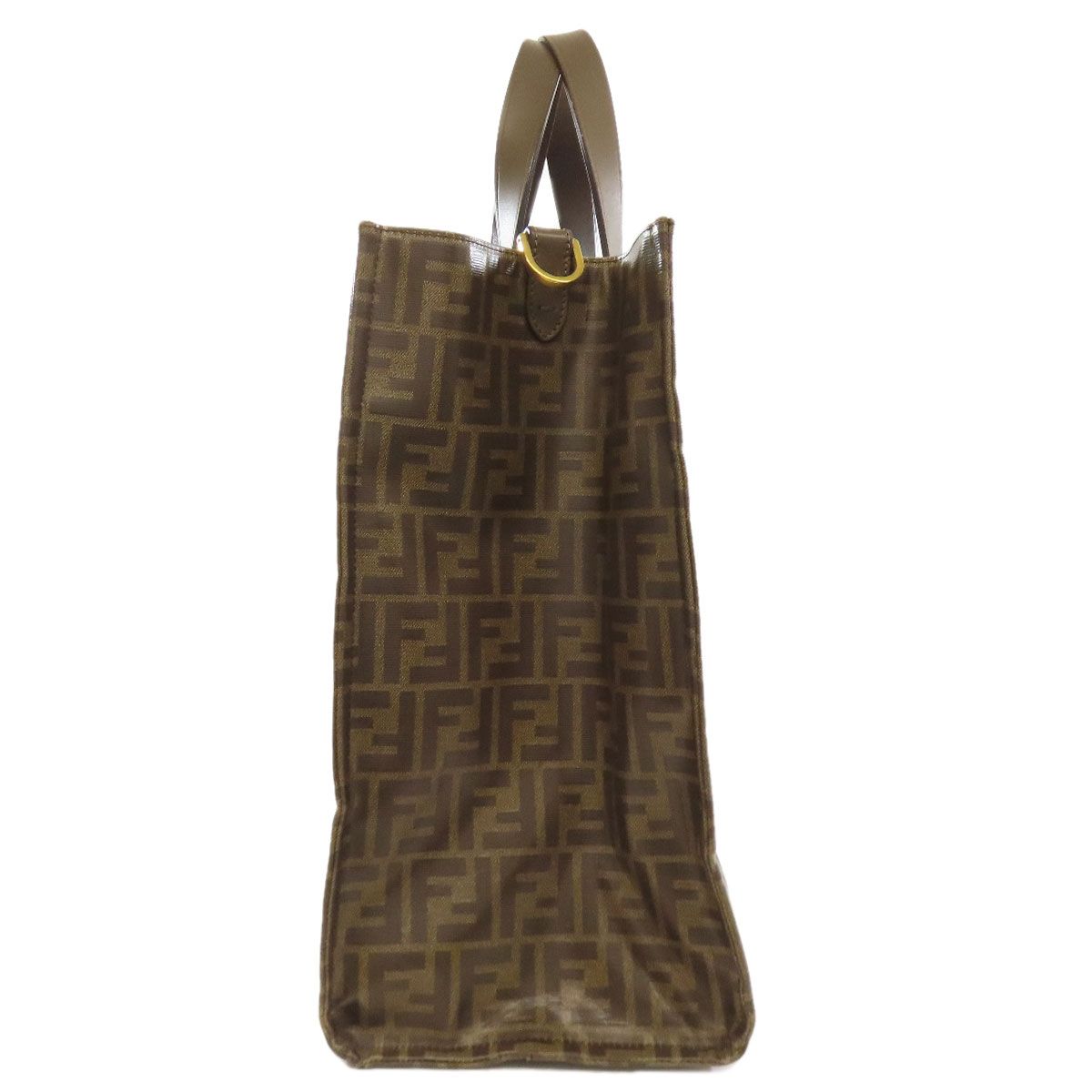 フェンディ FENDI  フィラコラボ ズッカ柄  トートバッグ コーティングキャンバス 中古 FENDI フェンディ フィラコラボ ズッカ柄 トートバッグ コーティング