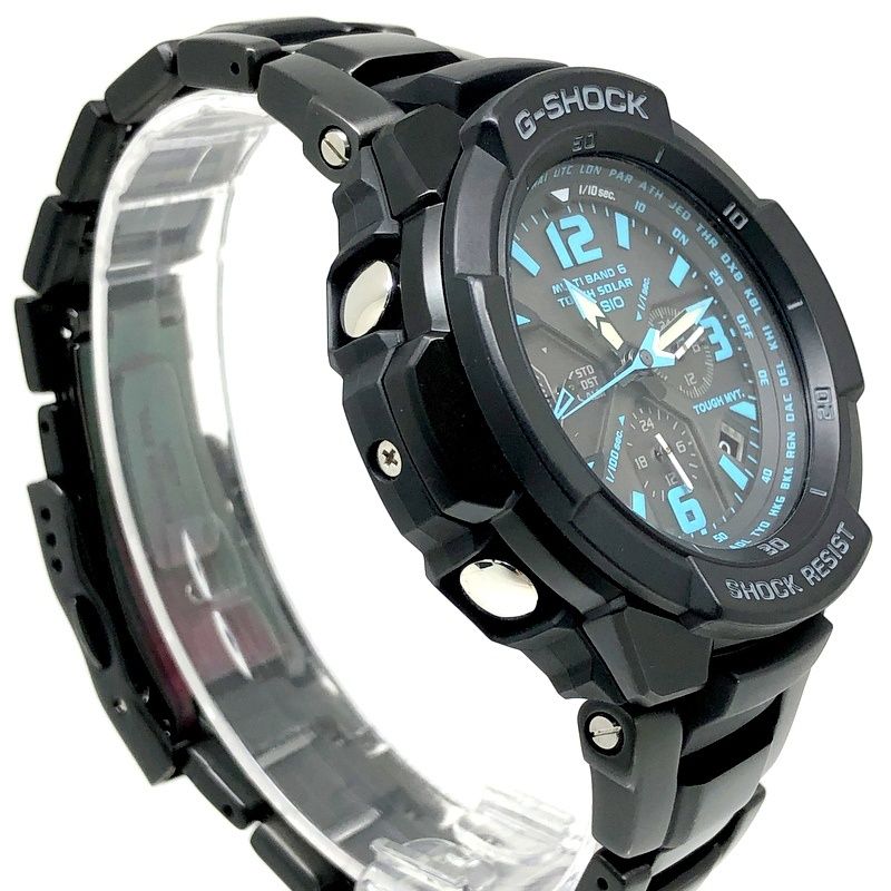G SHOCK ジーショック GW 3000 BD 1 A スカイコックピット メタルバンド 電波ソーラー 耐遠心重力 アナログ 2010年 発売