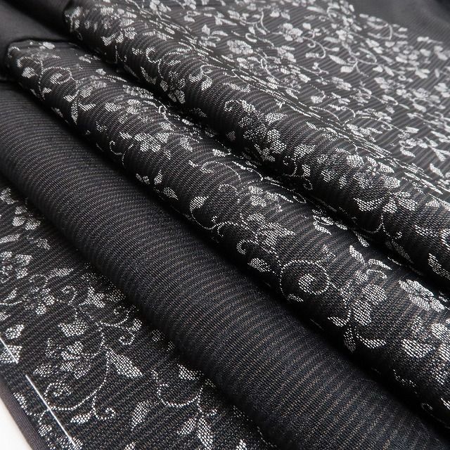 仕付け糸付 お召