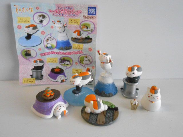 Kpt18JZ 夏目友人帳ニャンコ先生フィギュアアイキャッチ編全6種