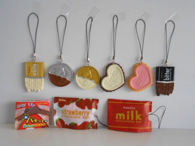 ♯Kpi10BJ 新パキット 板チョコマスコット 全8種セット