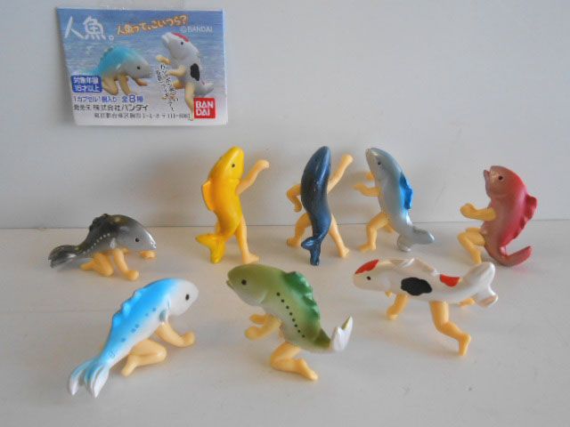 ♯Kdg09Bo 人魚 シチュエーションフィギュア 全8種