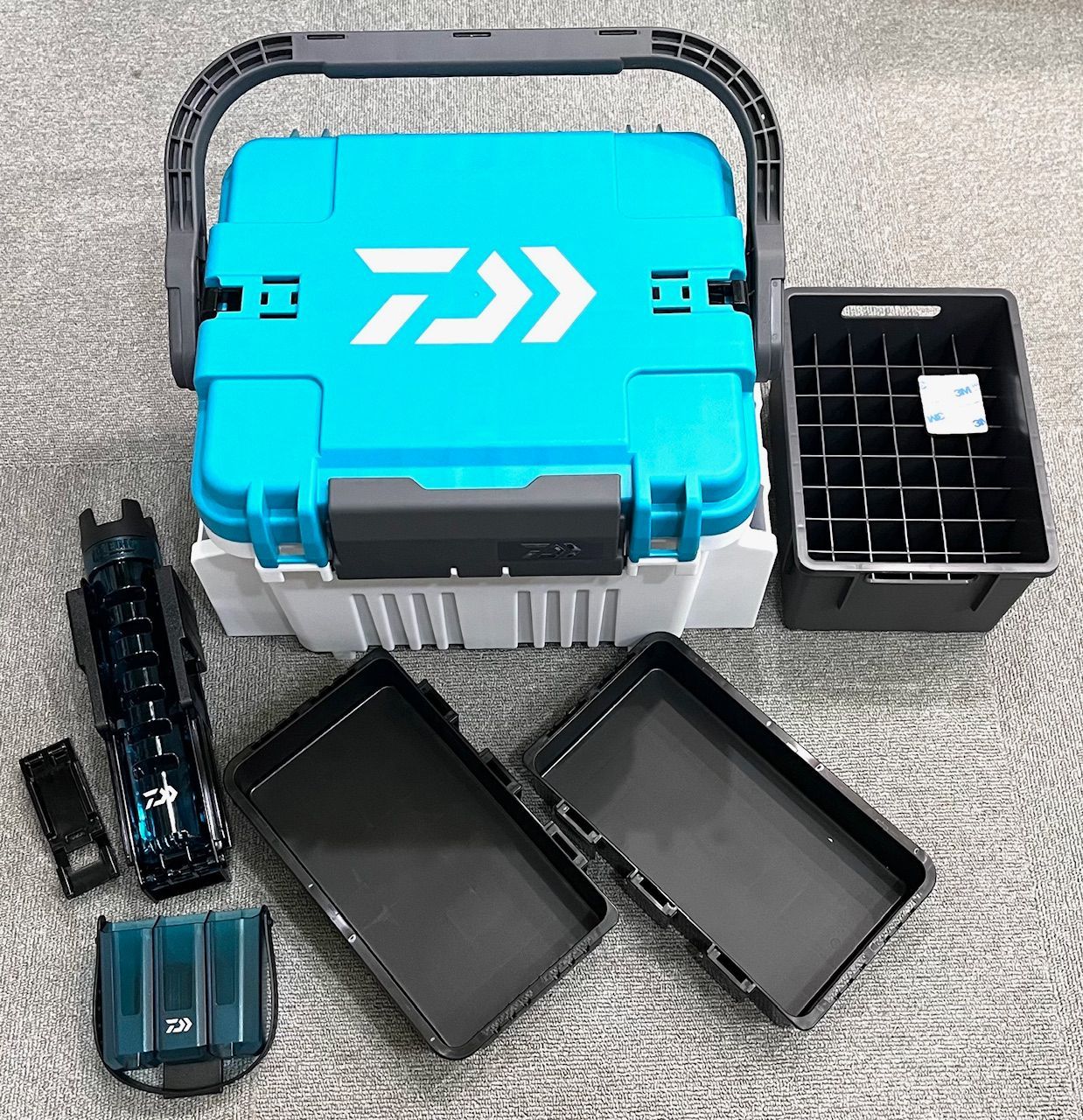 品 ダイワ タックルボックスTB カスタム エメラルダスSP ロッドスタンド スクイッドホルダー スクイッドストッカーセット