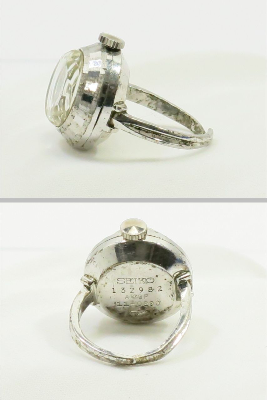 セイコー リングウォッチ 10～11号 11-0290 レディース手巻き SEIKO