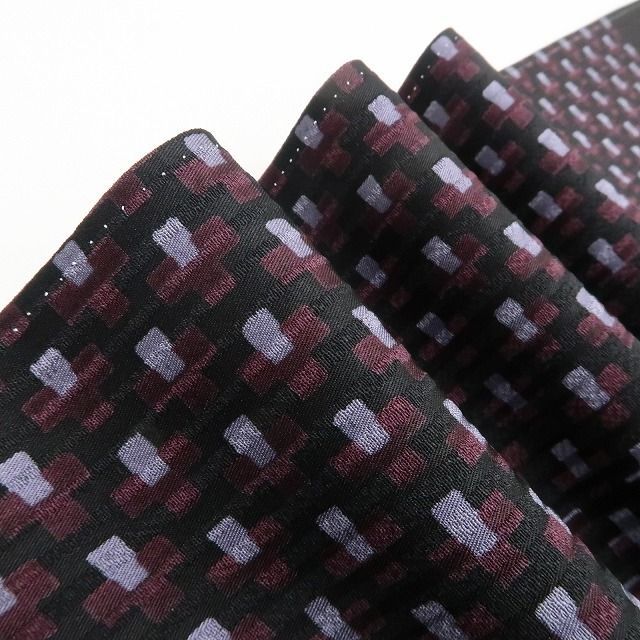 ❁tomihisa❁ 大島明 落款 モダン 着物 正絹 何かが違う お洒落自慢の素敵な和モダン 仕付け糸付 付下げ 7125