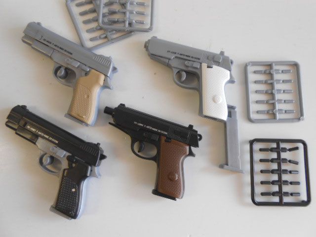 ♯Kvi11Hz ガンTHE銃Part24超リアルリボルバー2.0編7種 ガシャポン