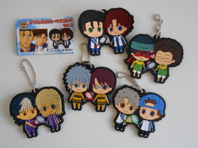 ♯Kvt11Lz 新テニスの王子様 ダブルスラバー マスコット 全5種 - メルカリ