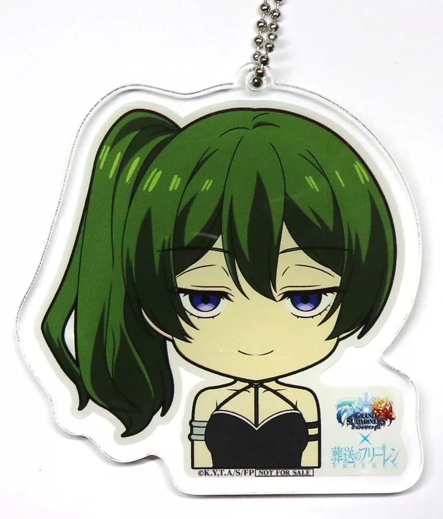 【中古】キーホルダー ユーベル アクリルキーホルダー 「葬送のフリーレン×グランドサマナーズ」 コラボ記念 X(エックス) RPキャンペーン抽選当選品