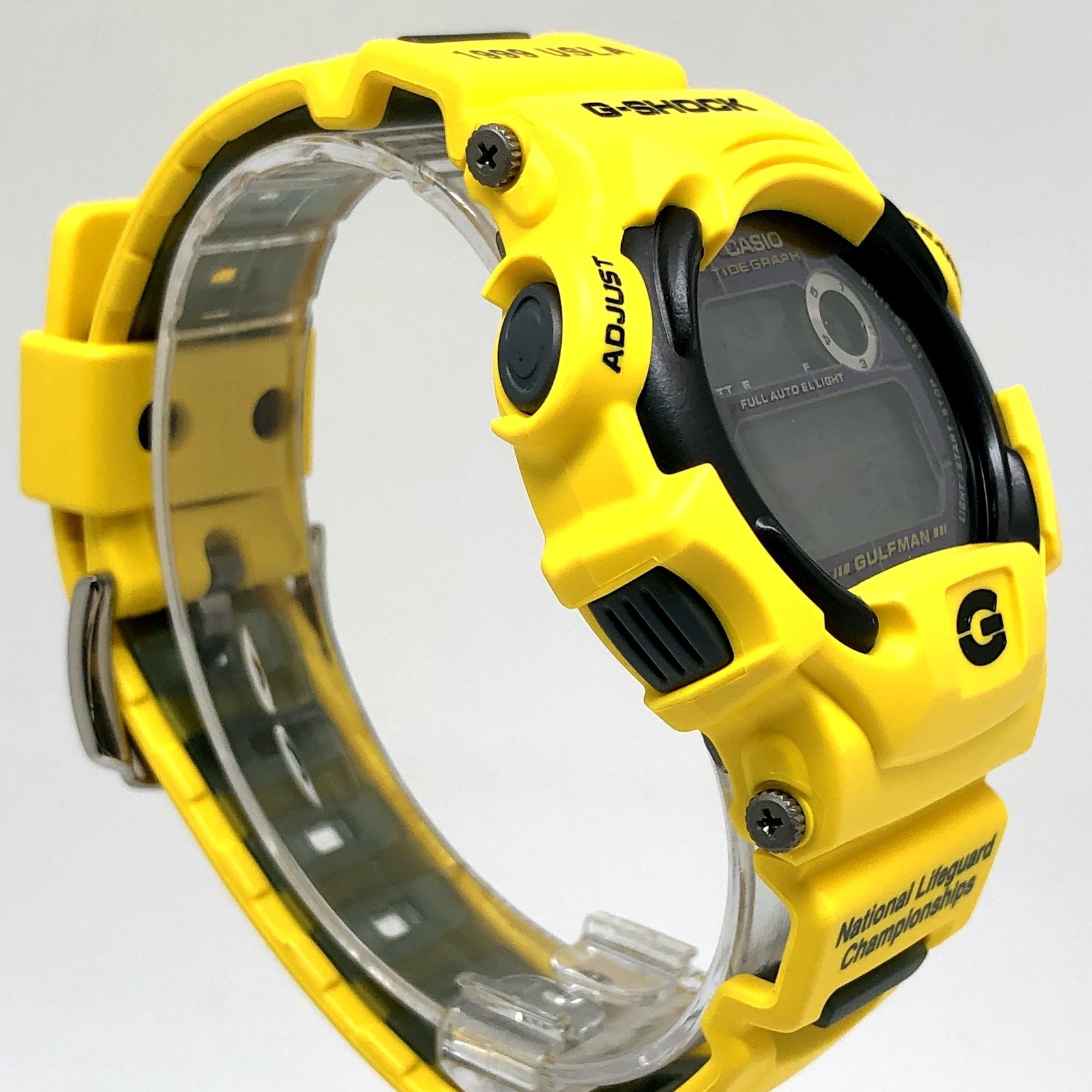 G-SHOCK ジーショック DW-9700UL-9T GULFMAN ガルフマン 全米ライフガード選手権 コラボモデル イエロー 1999年7月発売