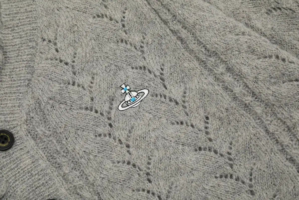  Vivienne Westwood ヴィヴィアン ウエストウッド カーディガン グレー レディース 長袖 カーディガン ボレロ アンサンブル