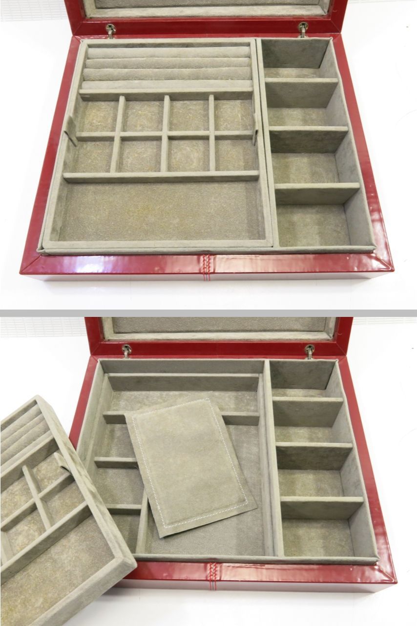 ジュエリーボックス 赤