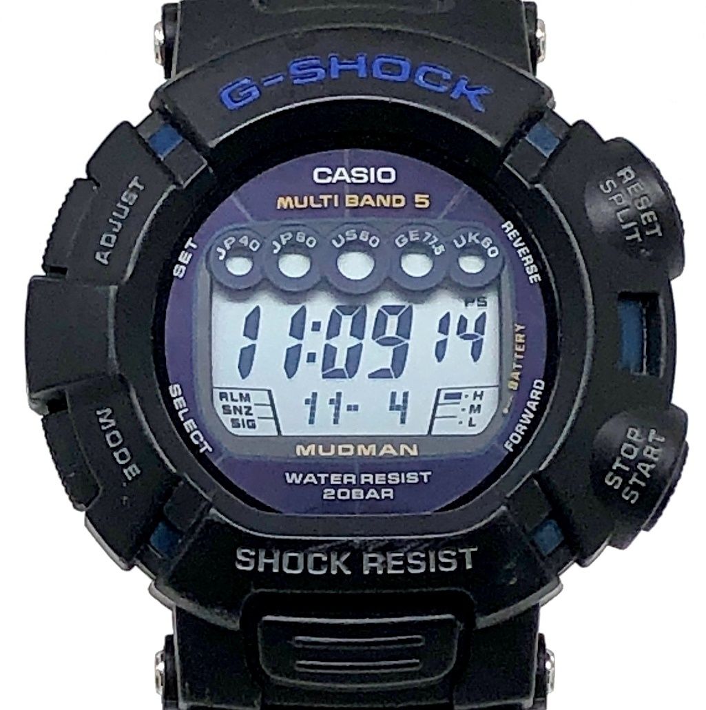 G SHOCK ジーショック GW 9025 C 1 MUDMAN マッドマン Gショック25周年記念 マスターブルー 電波ソーラー 2007年 発売