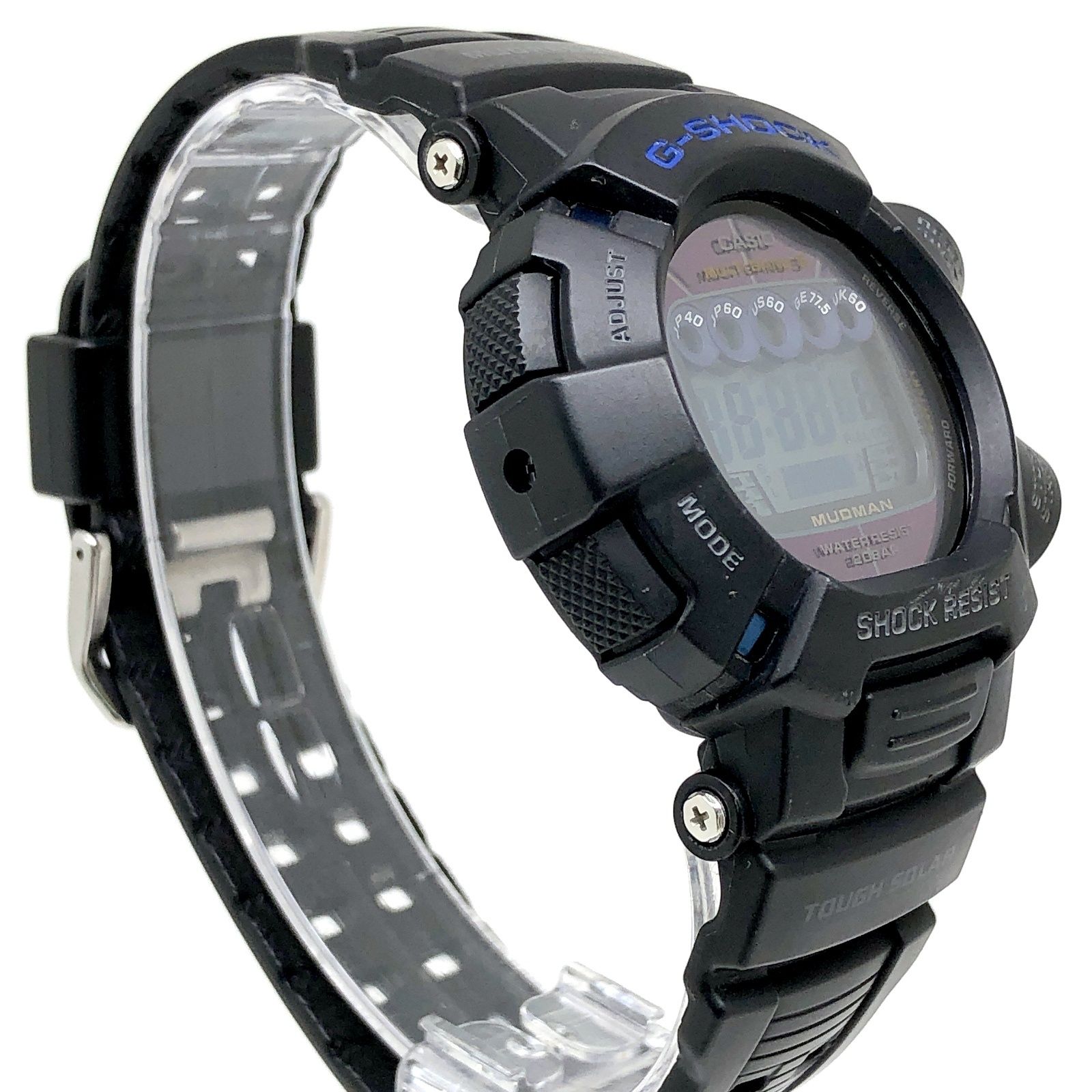 G-SHOCK ジーショック GW-9025C-1 MUDMAN マッドマン Gショック25周年記念 マスターブルー 電波ソーラー 2007年11月発売