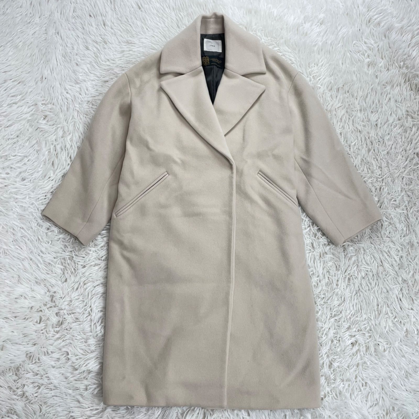 美品 IENA×MANTECO イエナ×マンテコ オーバーチェスターコート ロング