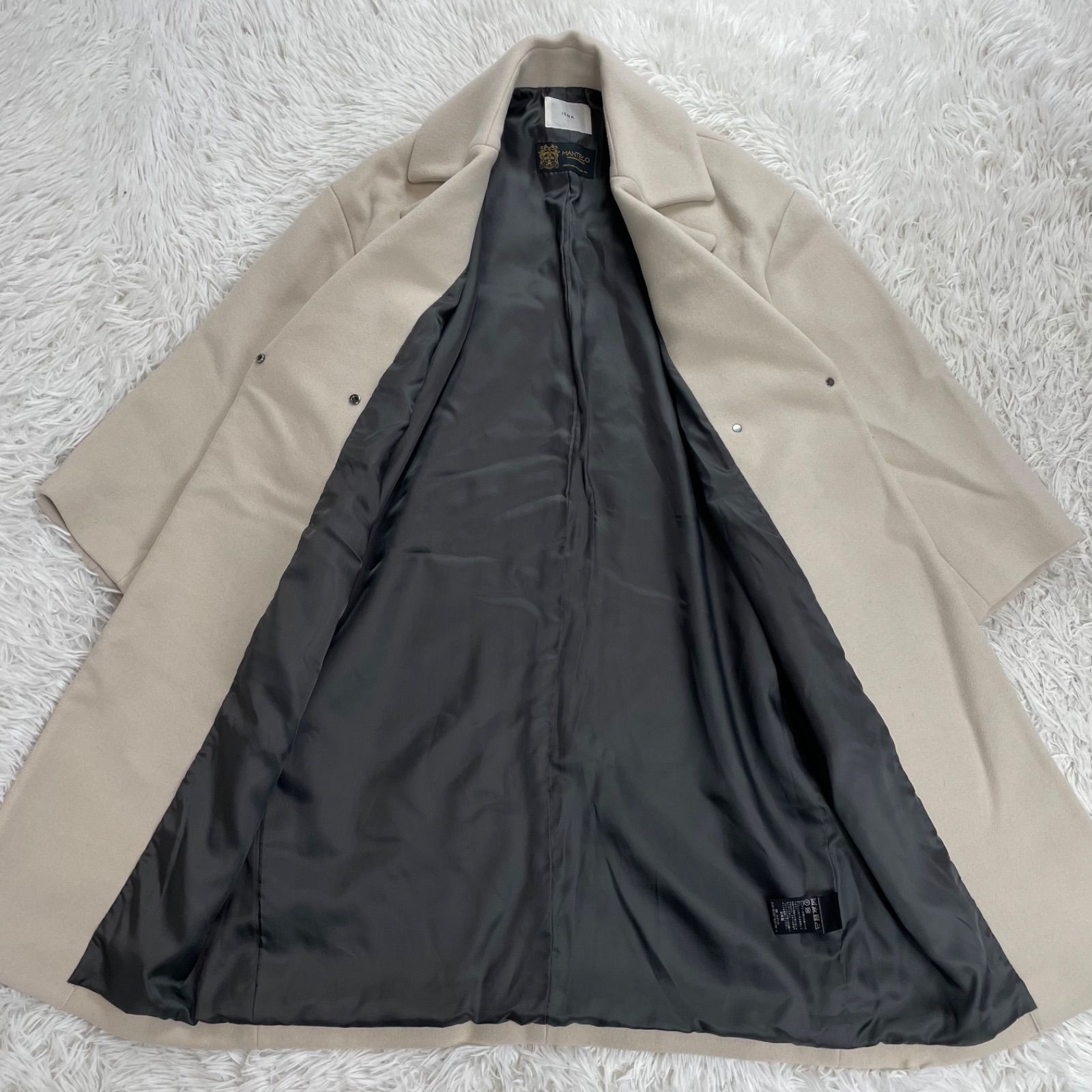 IENA イエナ MANTECO オーバーチェスターコート 日本製 36 グレー IENA（イエナ）の「《追加》MANTECO オーバーチェスターコート