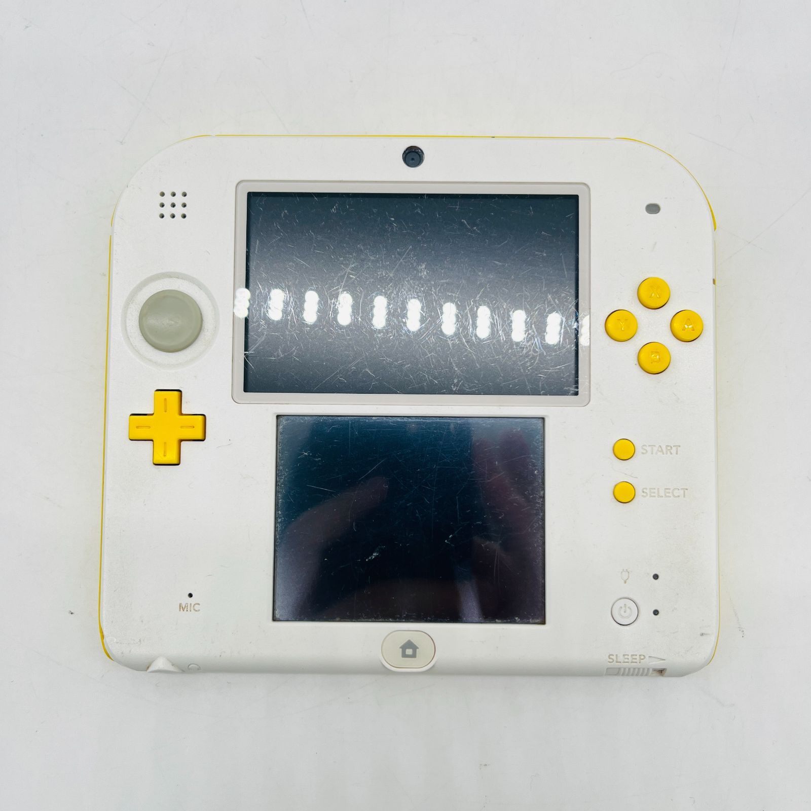 ニンテンドー2 DS スーパーマリオパック ホワイト イエロー