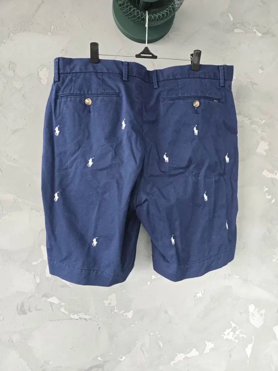 ポロラルフローレン ネイビー ハーフパンツ ポニー パータン ウエスト34 36