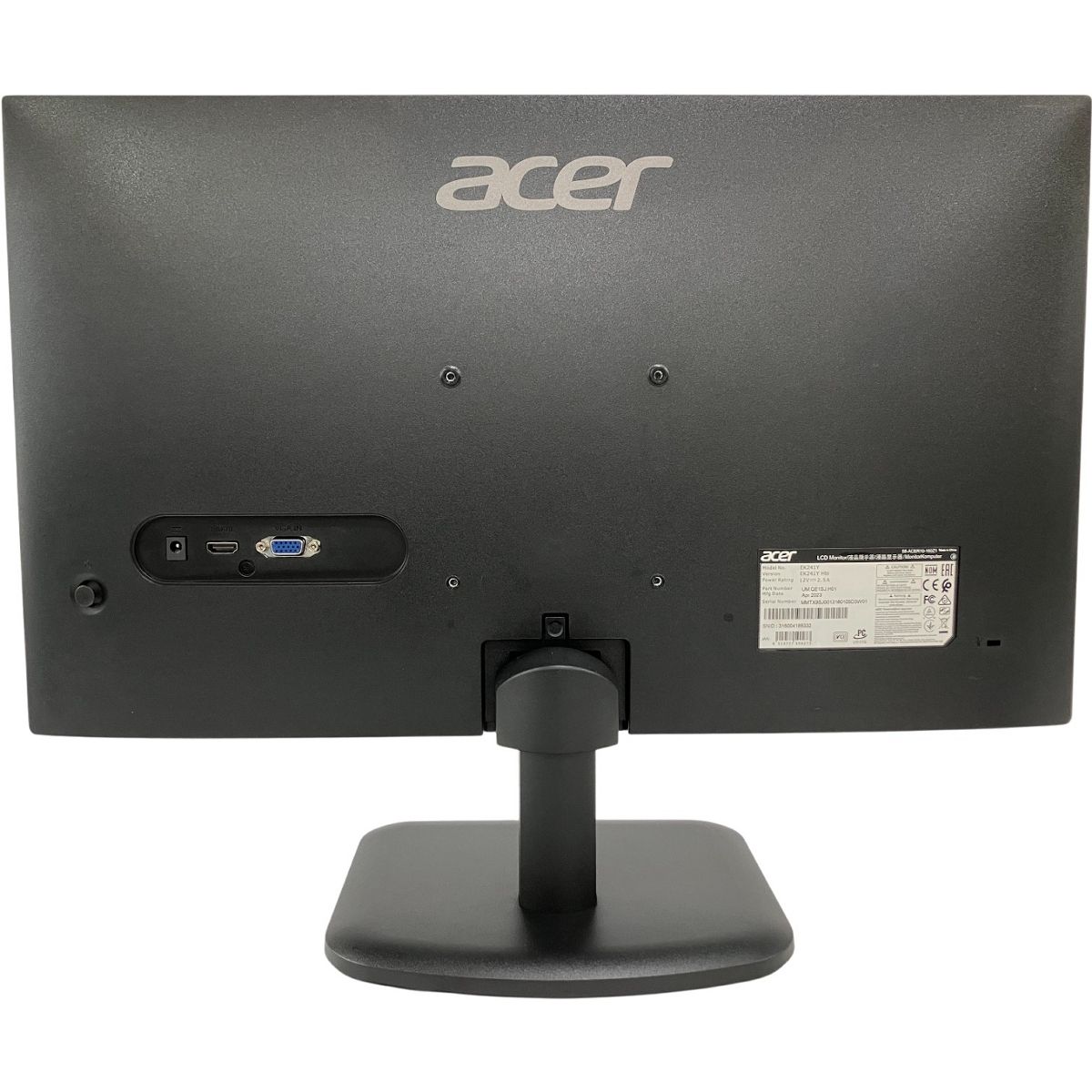  acer EK 241 Y 23.8型 ゲーミングモニター ディスプレイ 製 エイサー PC 家電 ディスプレイ モニター本体 ディスプレイ モニター