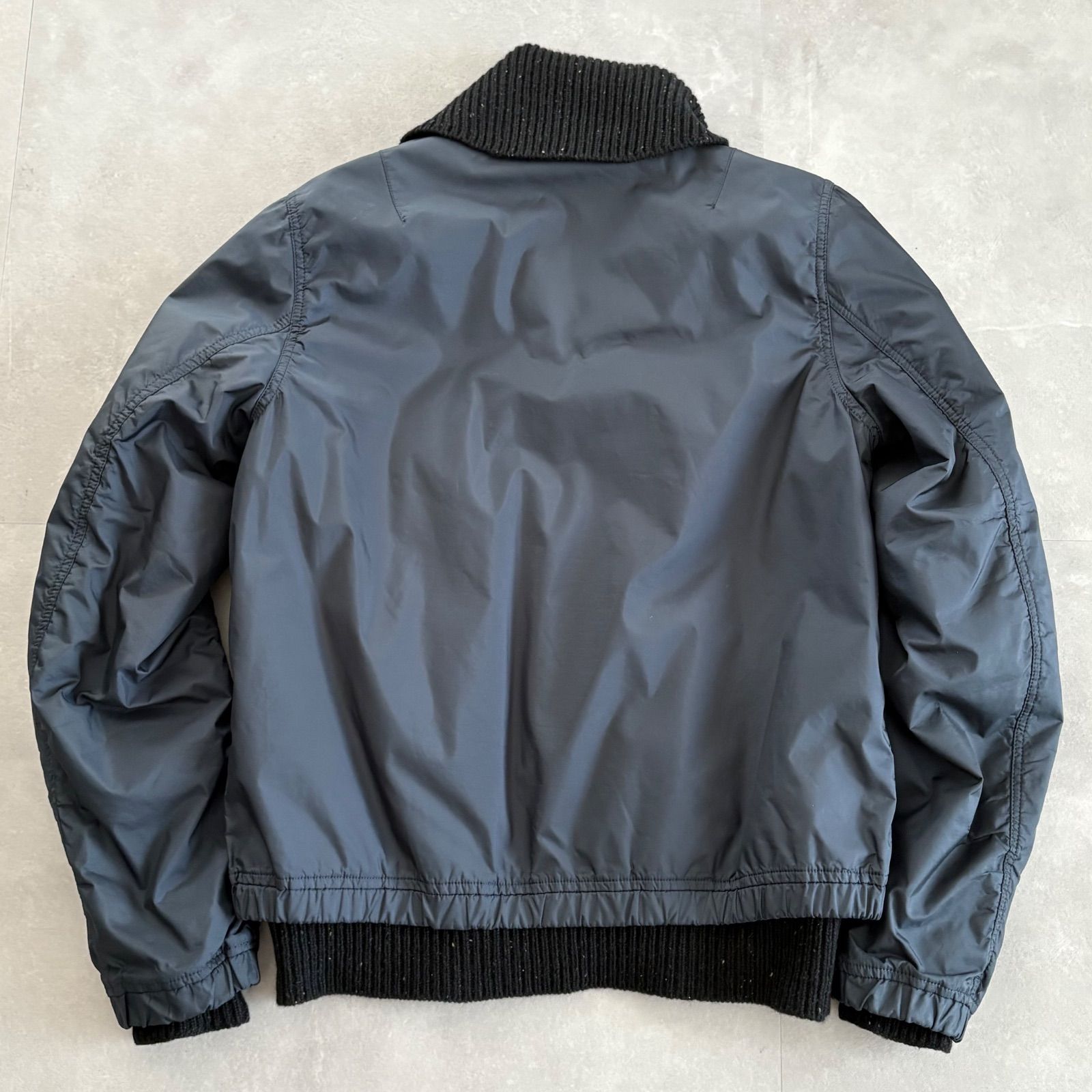 sacai サカイ ドッキングフライトジャケット 再構築 アンゴラ混 日本製