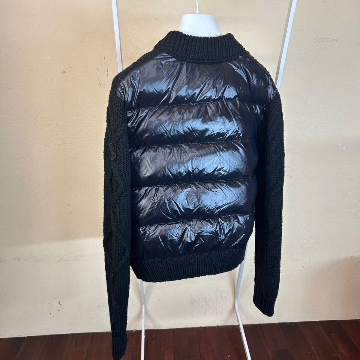 MONCLER モンクレール ダウンニット ジャケット黒xs - メルカリ