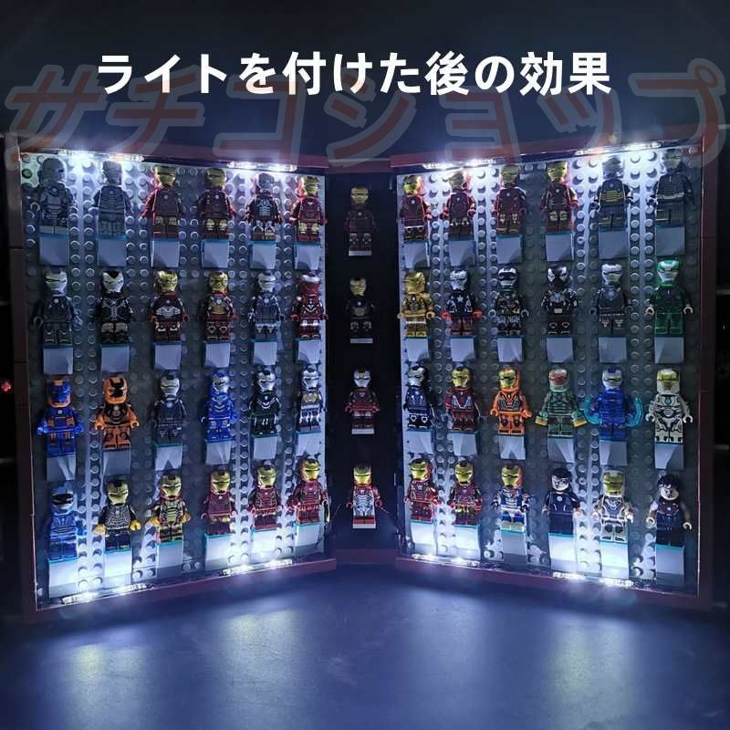 レゴ アイアンマン アベンジャーズ IRON大集合ブック ライト付き 2610PCS ブロック おもちゃ 知育玩具 モデル 子供用 玩具 組み立て