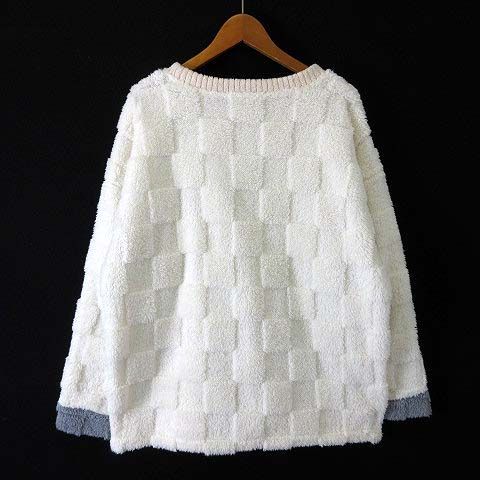 FASHION3 パジャマ ルームウエア ボア もちふわ プルオーバー