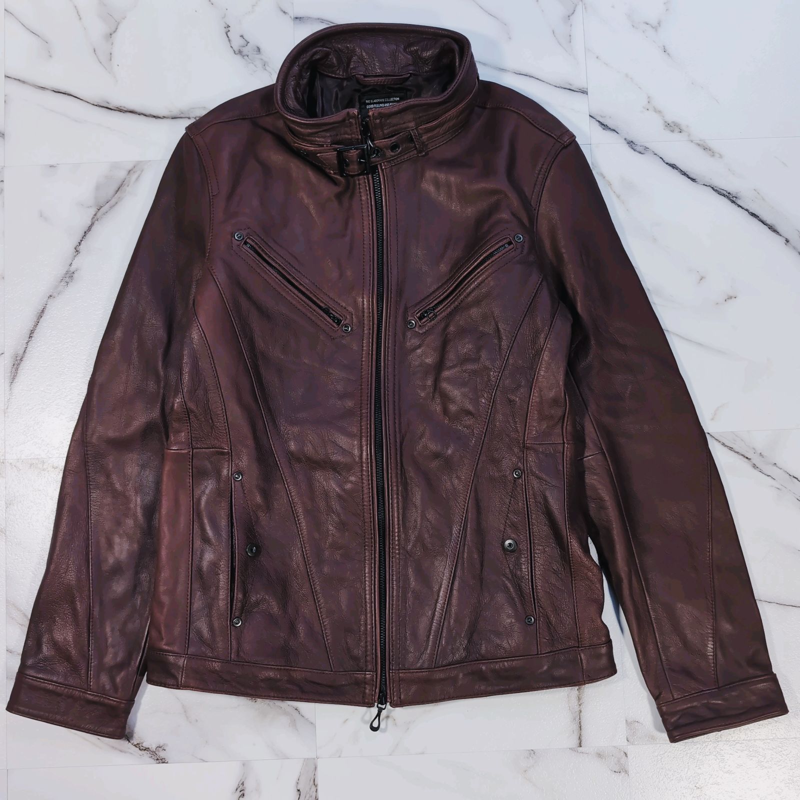 00s y2k NICOLE CLUB FOR MEN archive シングルライダースジャケット