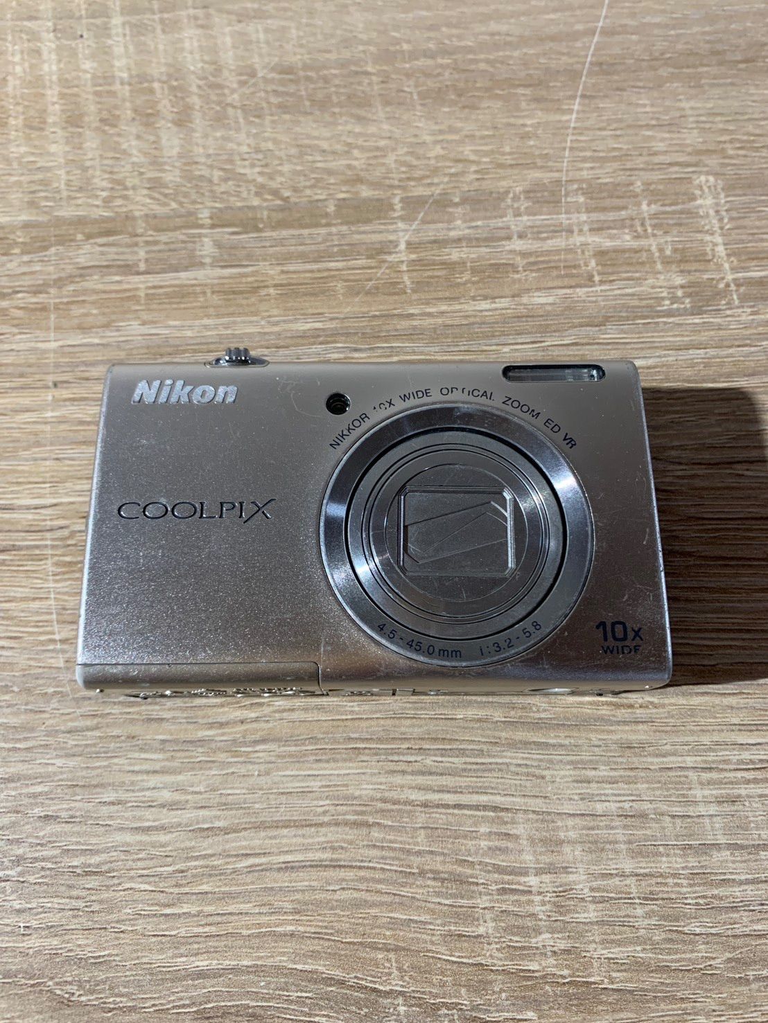 6380 Nikon ニコン COOLPIX S6200 シルバー デジカメ - メルカリ