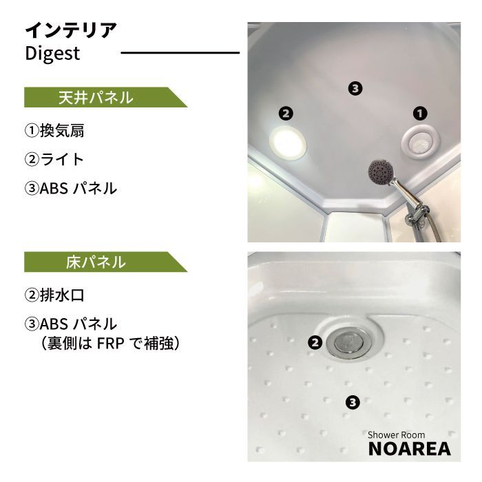 シャワーユニット