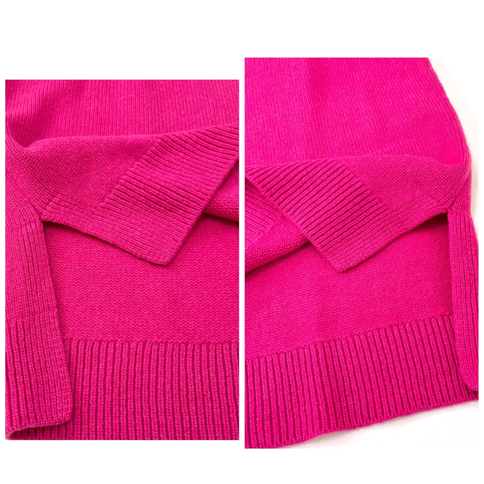 洗える】タグ付き未使用 自由区 イタリア papifabio カシミヤブレンド