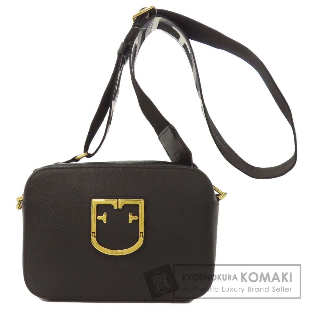 Furla フルラ ブラーヴァ ミニ クロスボディ ショルダーバッグ レザー 