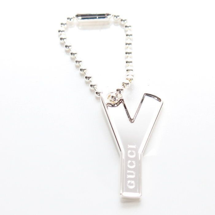 グッチ GUCCI 「Y」チャーム ネックレス トップ 818801 J8400 8106