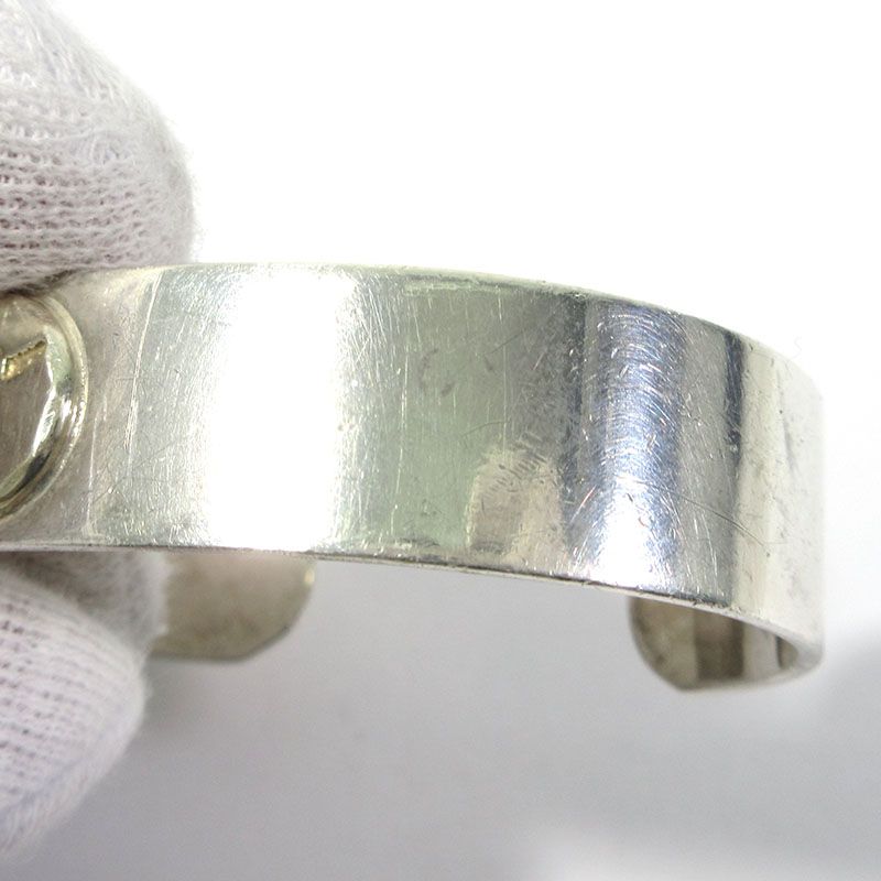 レア！Ground Y × CHAINSAW MAN コラボ バングル シルバー チェンソー