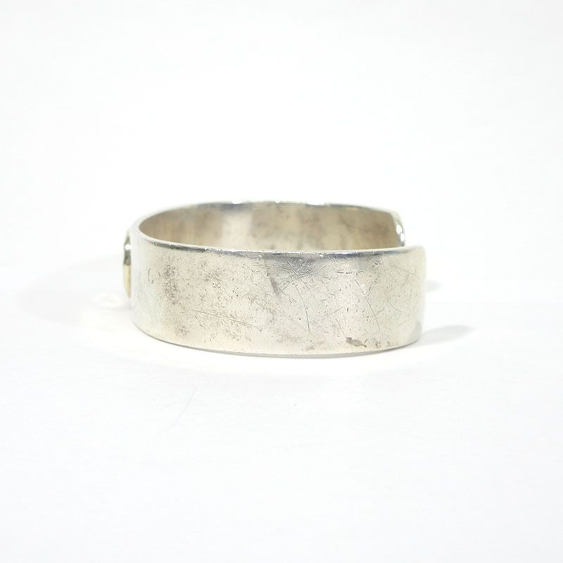  TADY KING タディアンドキング 平打ちバングル K 18 ロングホーン シルバー ゴールド系 134 バングル リストバンド アクセサリー