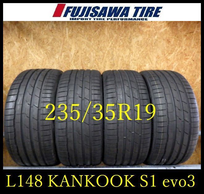 L 148 G 製 約8 5部山 Hankook Ventus S 1 evo 3 235 35 R 19 4本