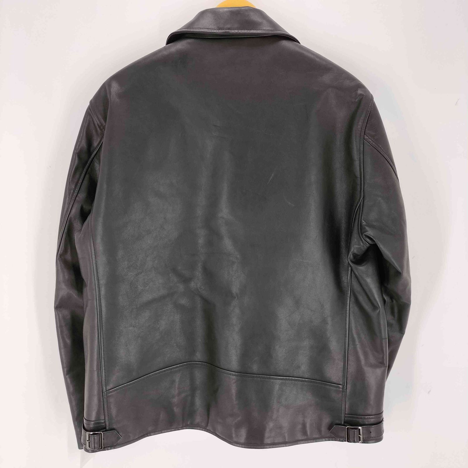 ユーズドフルギ 古着 AMPLIATE Tanning Pony Double Riders Jacket メンズ XXL