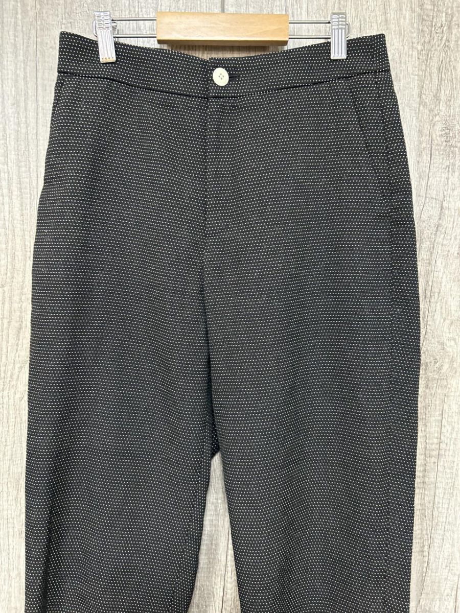 IENA sese サブリナパンツ ドット柄 スラックス パンツ size36 黒 レディース