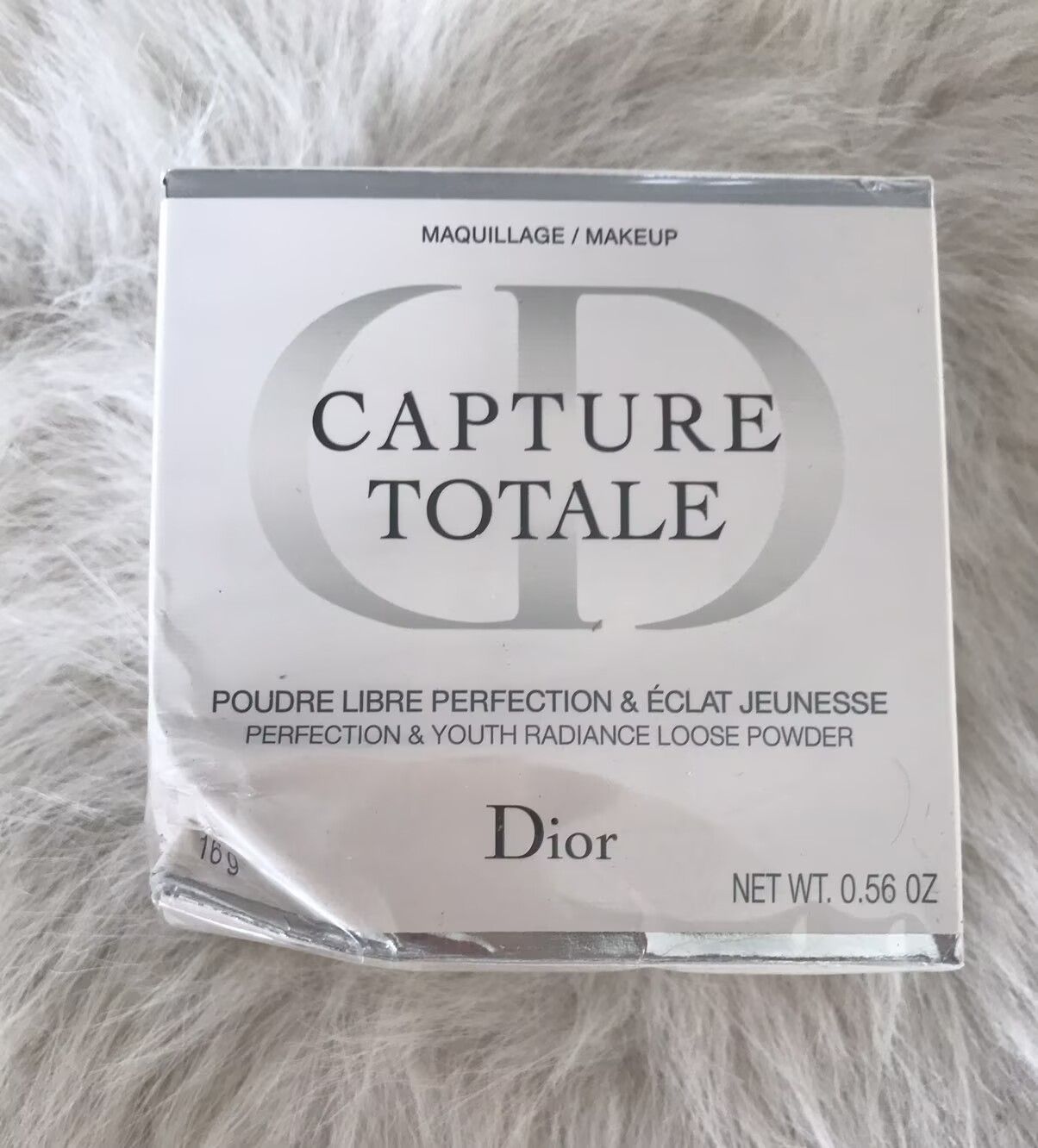 未使用に近い☆カプチュールトータル パーフェクション ルースパウダー# 001 カプチュール トータル パーフェクション ルース パウダー 001